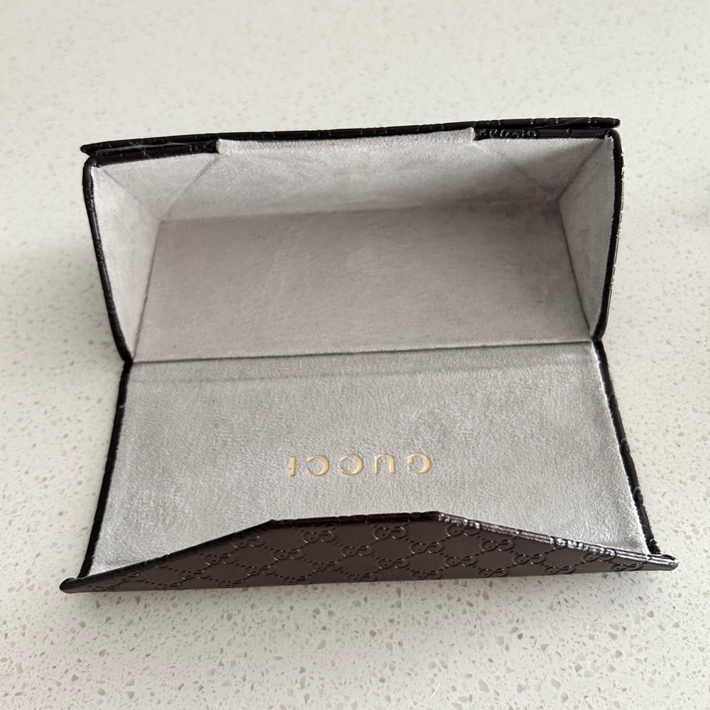 Gucci Gray and Brown Sunglasses - Picture 8 of 8